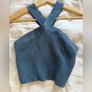 Aritzia/Babaton Cropped Halter - S
